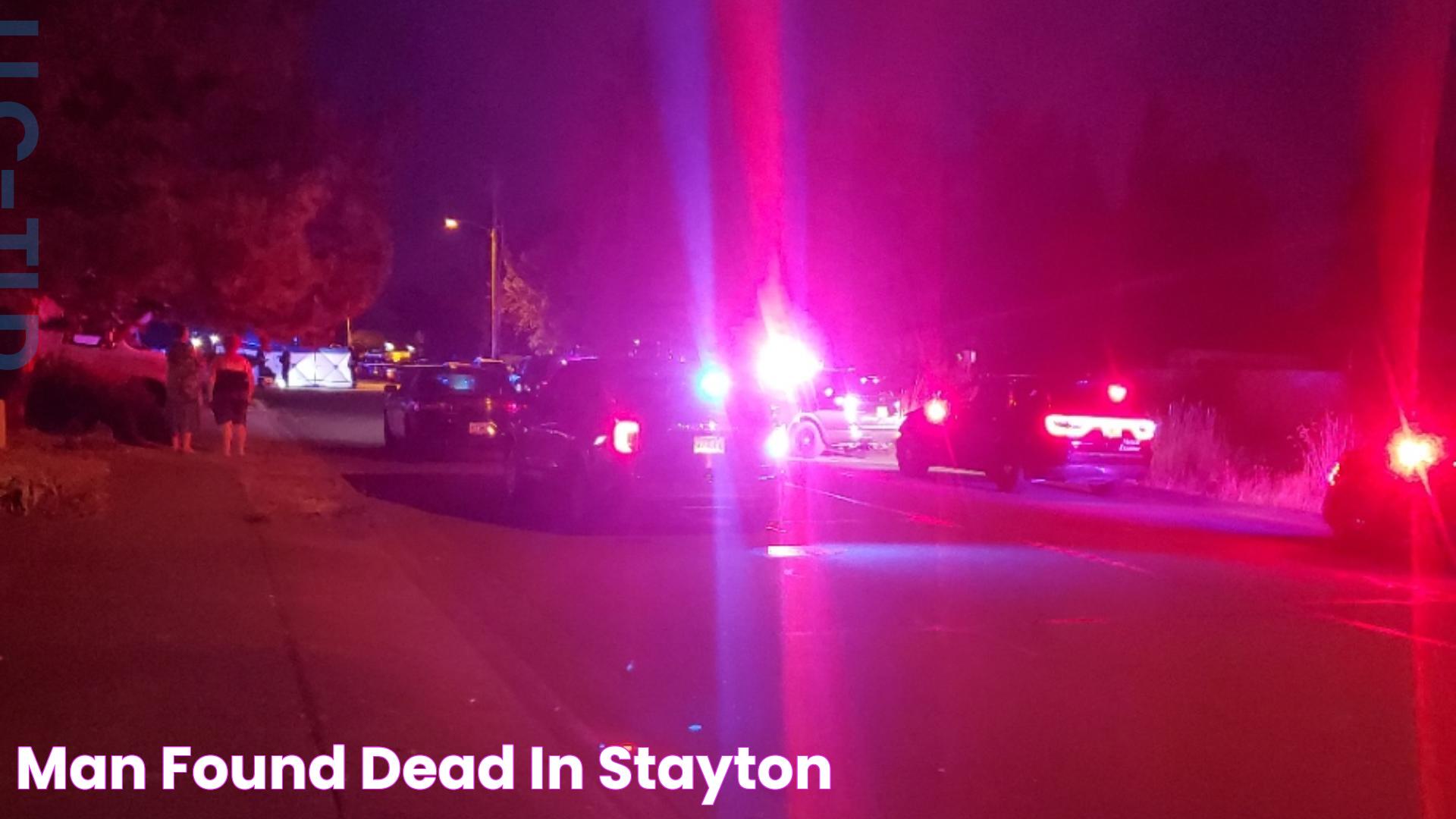 Man found dead in Stayton