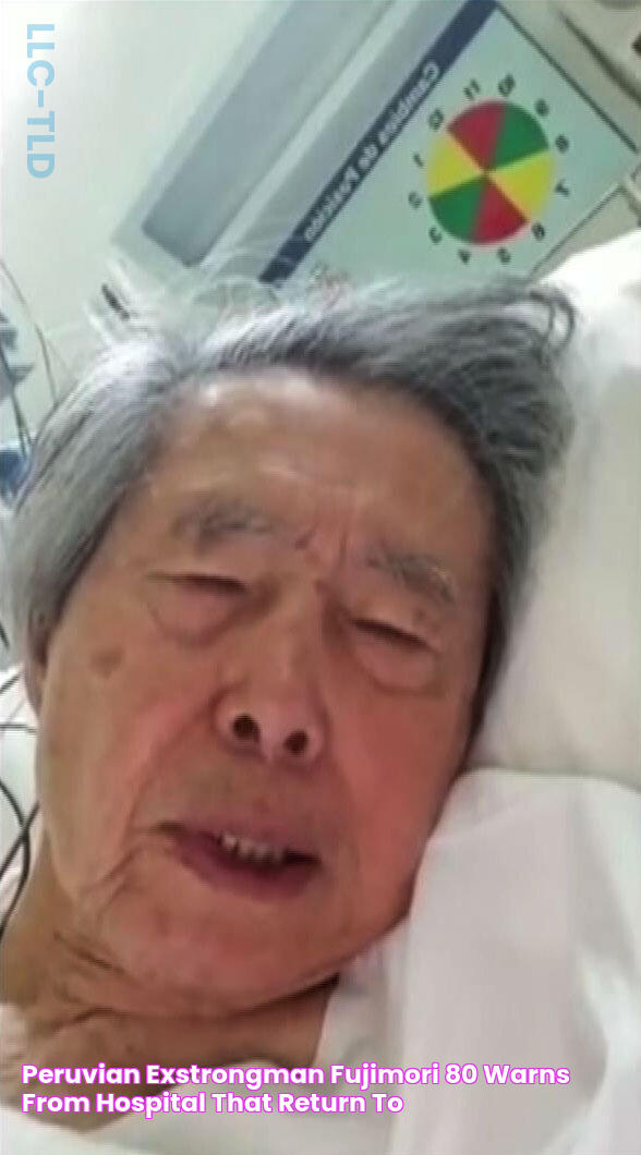 Peruvian exstrongman Fujimori, 80, warns from hospital that return to