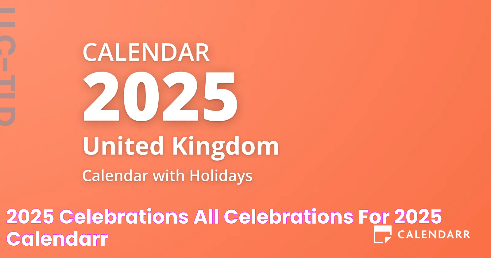 2025 Celebrations (All Celebrations for 2025) Calendarr