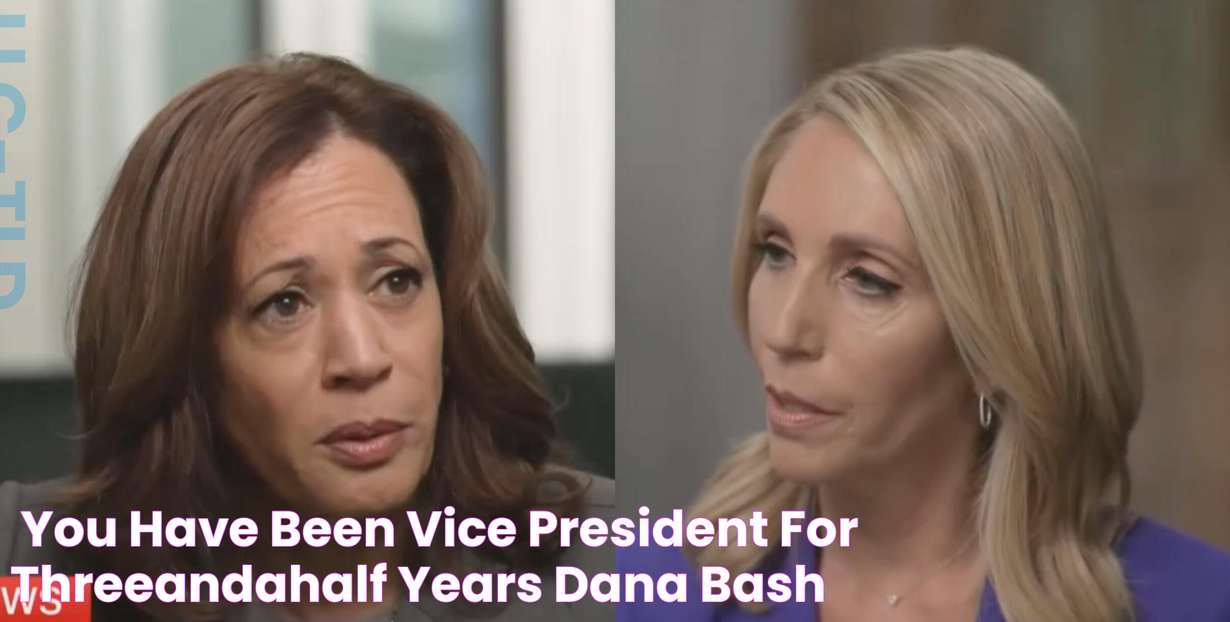 ‘You Have Been Vice President for ThreeandaHalf Years’ Dana Bash