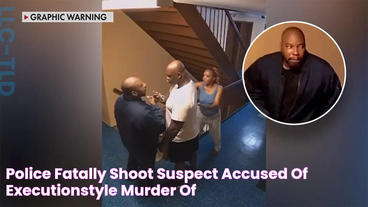 Police fatally shoot suspect accused of executionstyle murder of