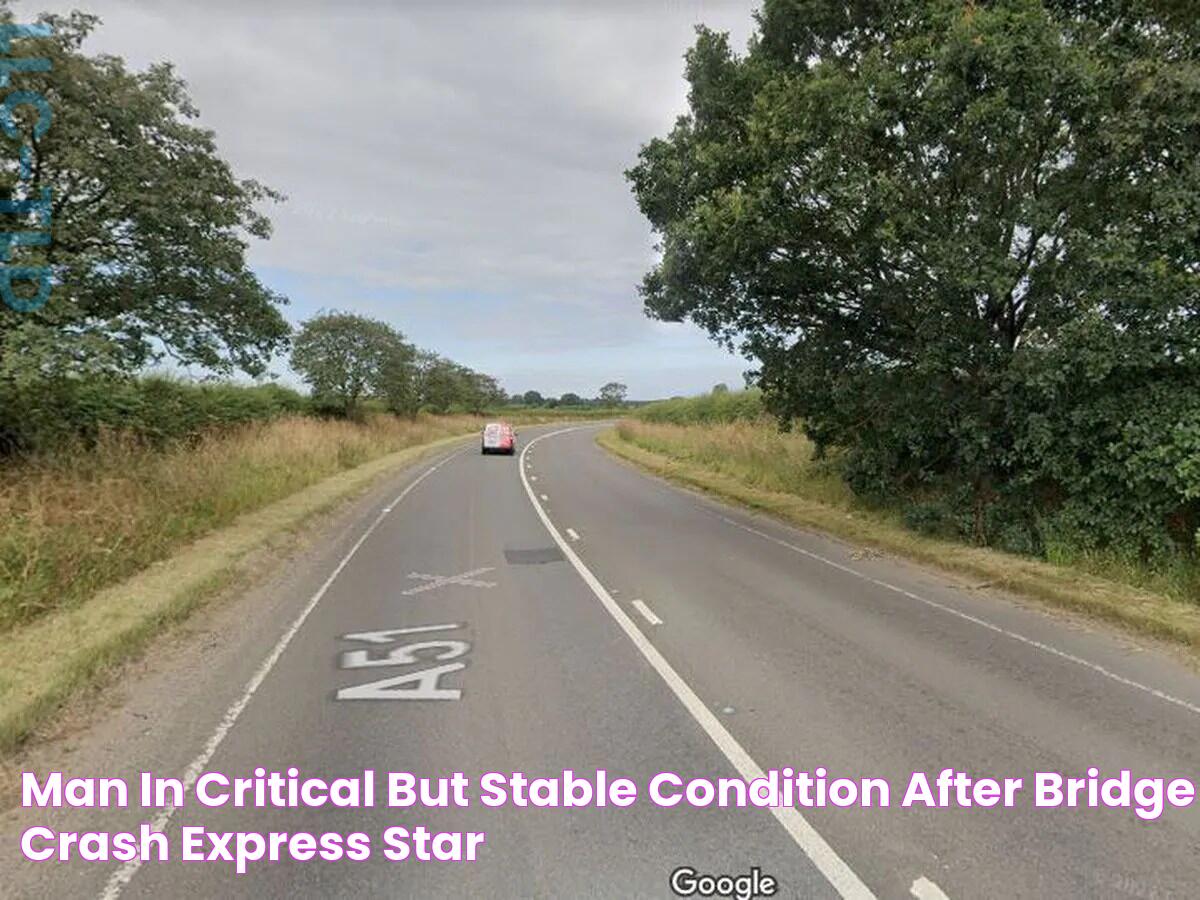 Man in 'critical but stable condition' after bridge crash Express & Star