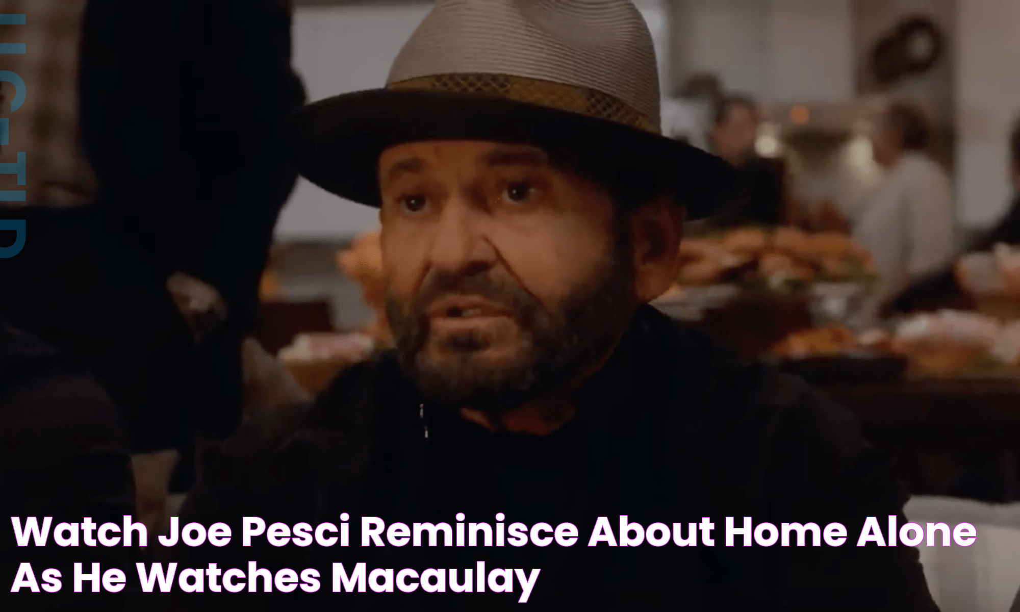 Watch Joe Pesci reminisce about 'Home Alone' as he watches Macaulay