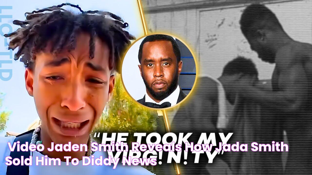 (VIDEO) Jaden Smith Reveals How Jada Smith Sold Him To Diddy News