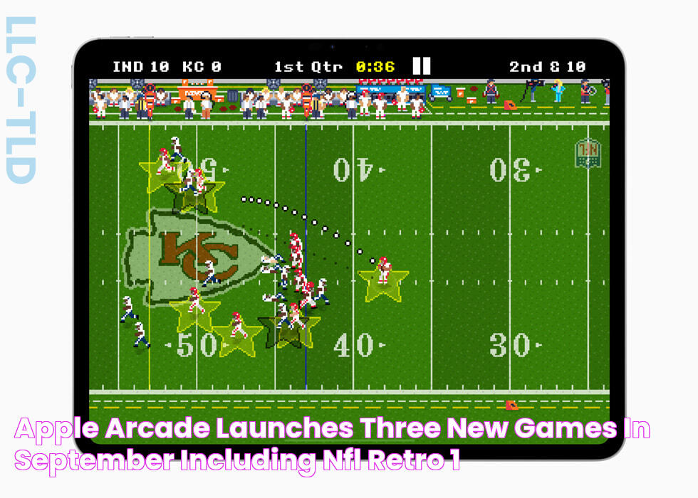 Apple Arcade launches three new games in September, including NFL Retro