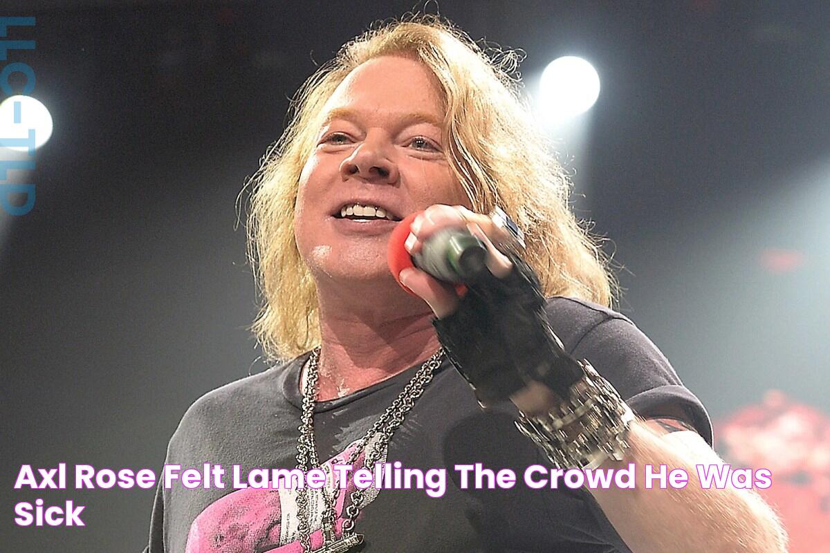 The Charismatic Frontman: Axl Rose's Journey To Stardom