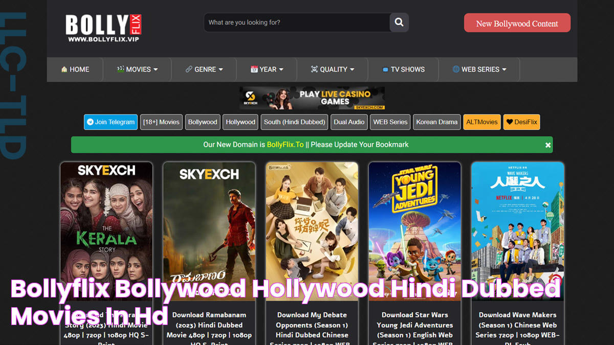 Bollyflix Bollywood, Hollywood, Hindi Dubbed Movies in HD