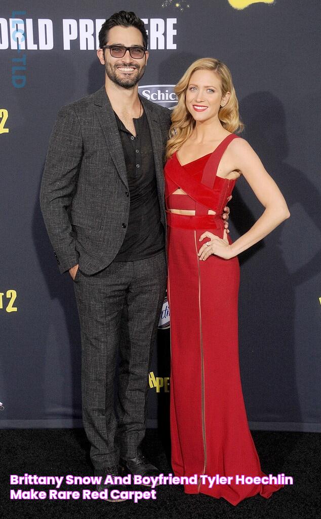 Brittany Snow and Boyfriend Tyler Hoechlin Make Rare Red Carpet