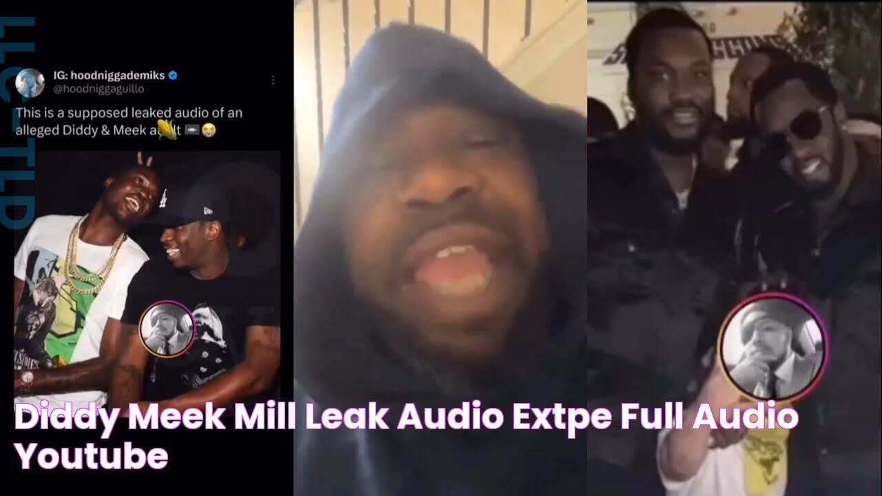 DIDDY & MEEK MILL LEAK AUDIO EXTPE (FULL AUDIO)👂👀😱 YouTube