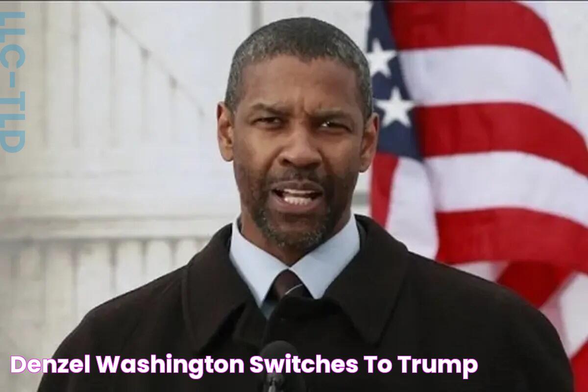 Denzel Washington's Blunt Message To Trump: "You're Not Above The People"