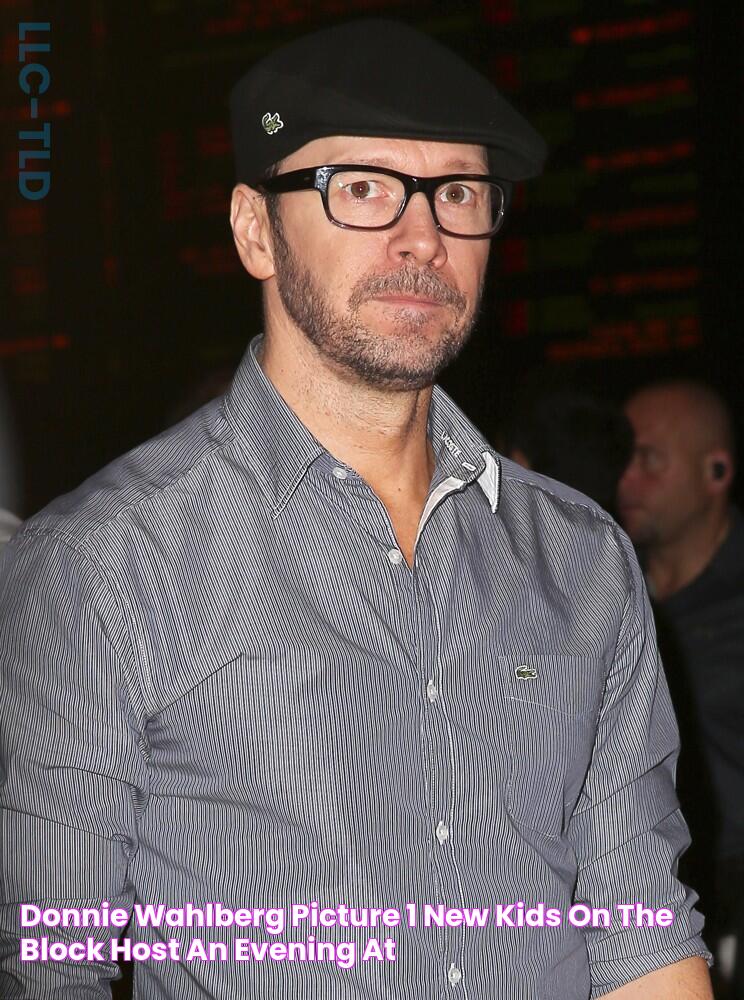 Donnie Wahlberg Picture 1 New Kids On The Block Host An Evening at