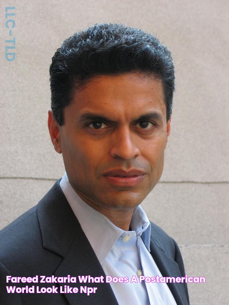 Fareed Zakaria What Does A 'PostAmerican World' Look Like? NPR