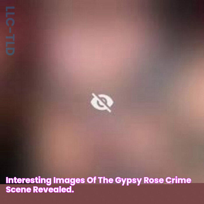 Interesting Images Of The Gypsy Rose Crime Scene Revealed.