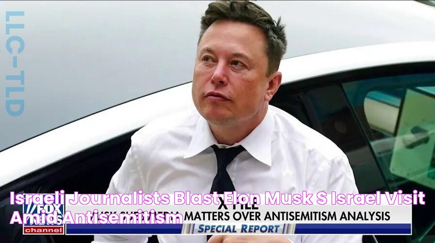 Israeli journalists blast Elon Musk’s Israel visit amid antisemitism