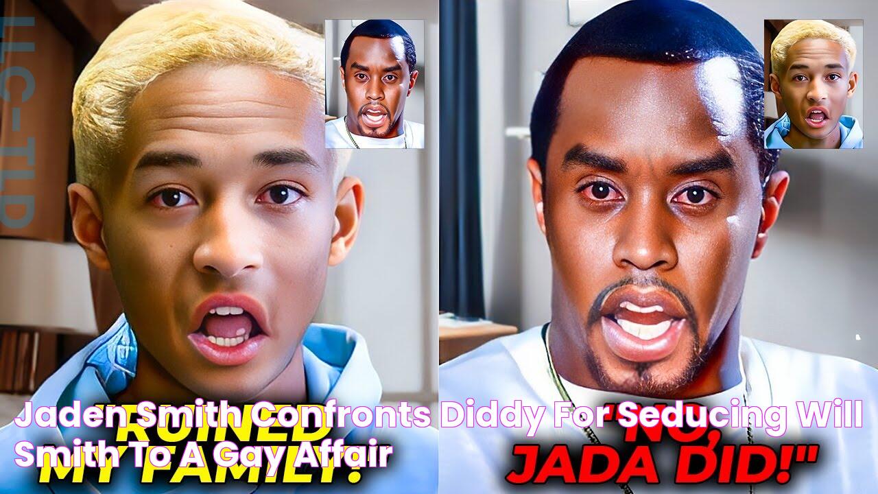 Jaden Smith CONFRONTS Diddy For SEDUCING Will Smith To A Gay Affair