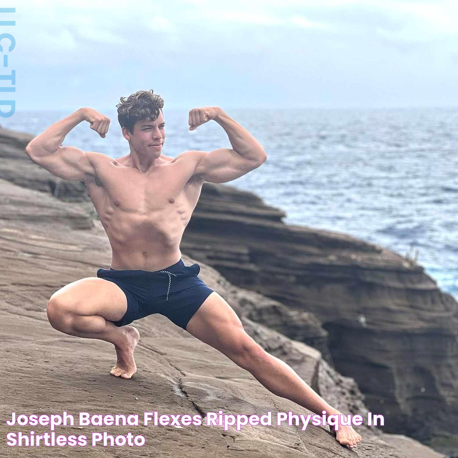 Joseph Baena Flexes Ripped Physique in Shirtless Photo