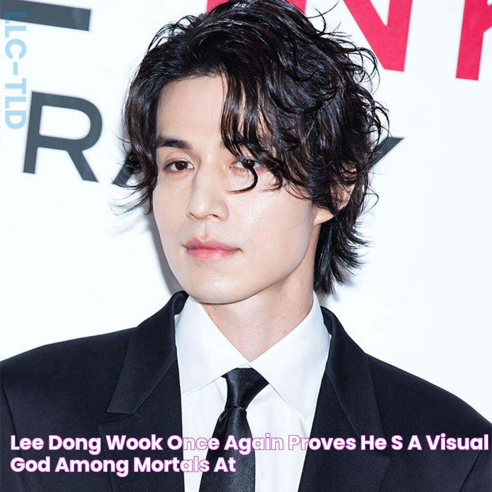 Lee Dong Wook Once Again Proves He's A Visual God Among Mortals At