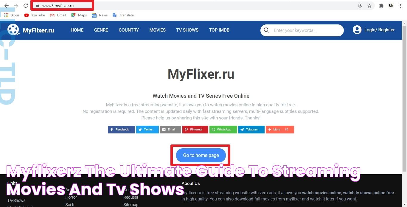 Myflixerz The Ultimate Guide To Streaming Movies And TV Shows