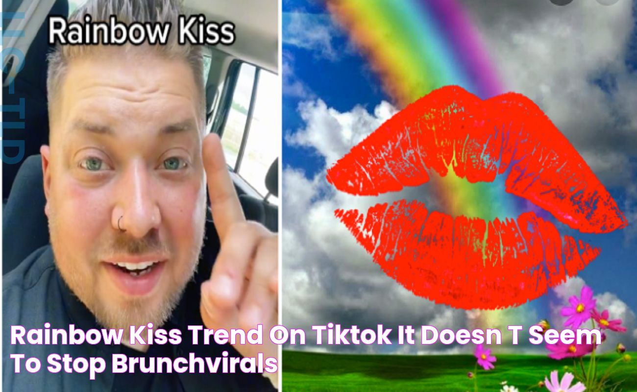 Rainbow Kiss Trend On TikTok It Doesn’t Seem To Stop BrunchVirals