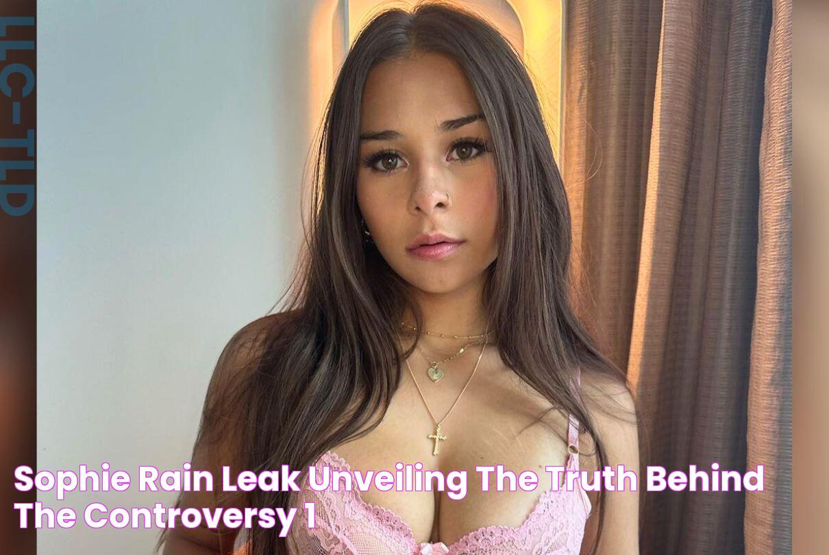 The Ultimate Guide To Sophie Rain: Exclusive Videos And More