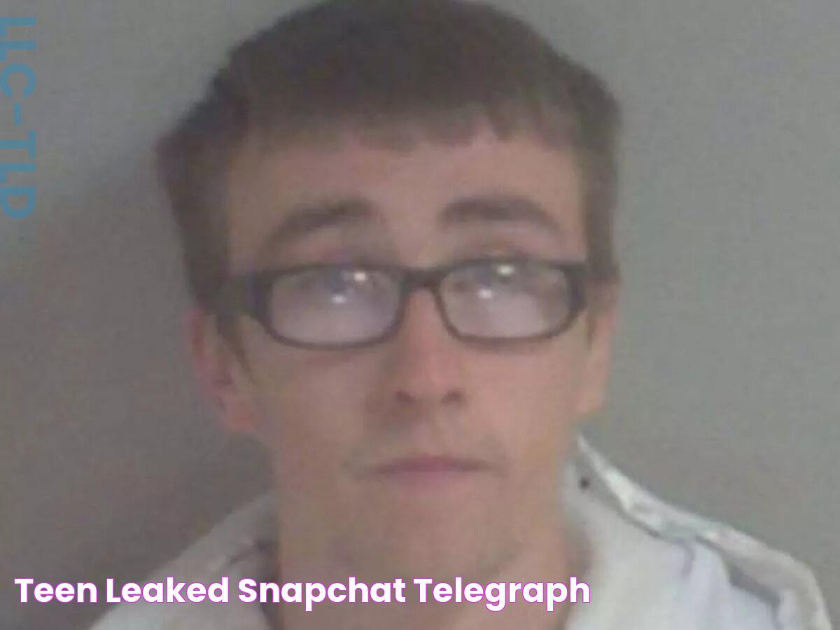 Teen Leaked Snapchat Telegraph