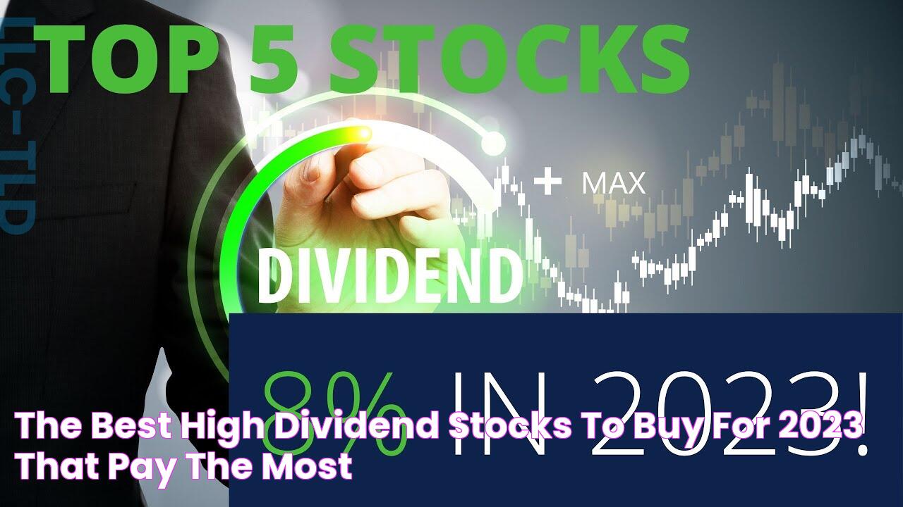 The Best High Dividend Stocks to Buy for 2023 that Pay the Most