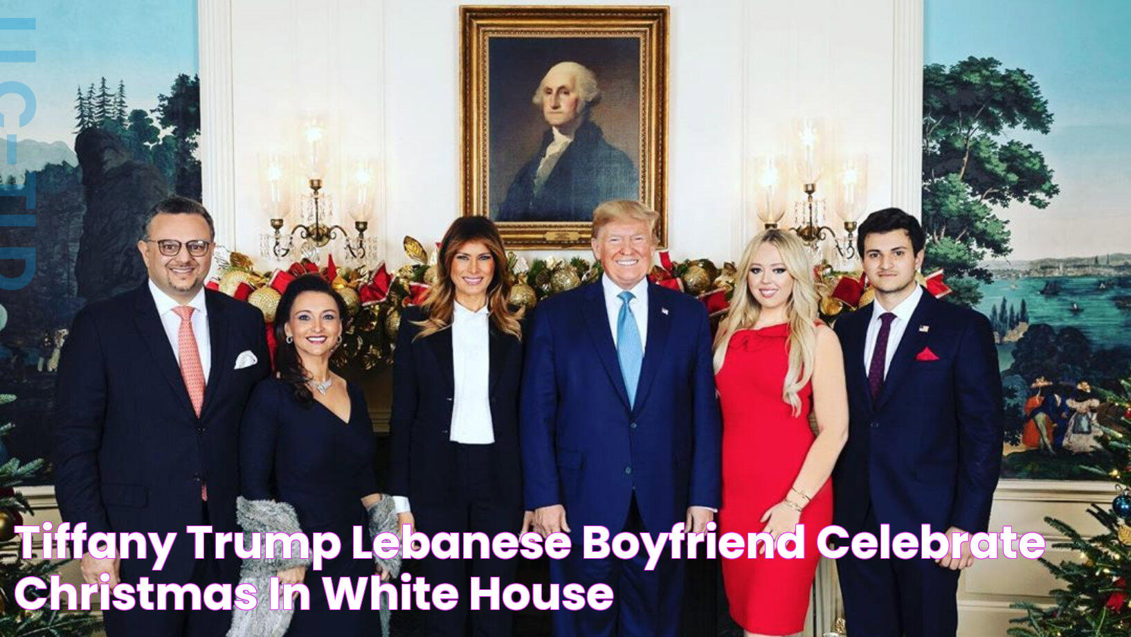 Tiffany Trump, Lebanese boyfriend celebrate Christmas in White House