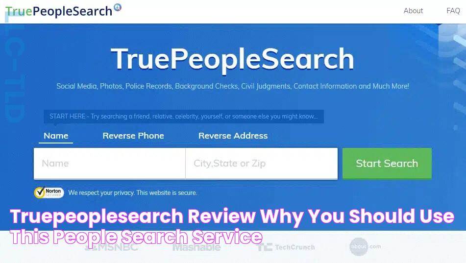 TruePeopleSearch Review Why You Should Use this People Search Service