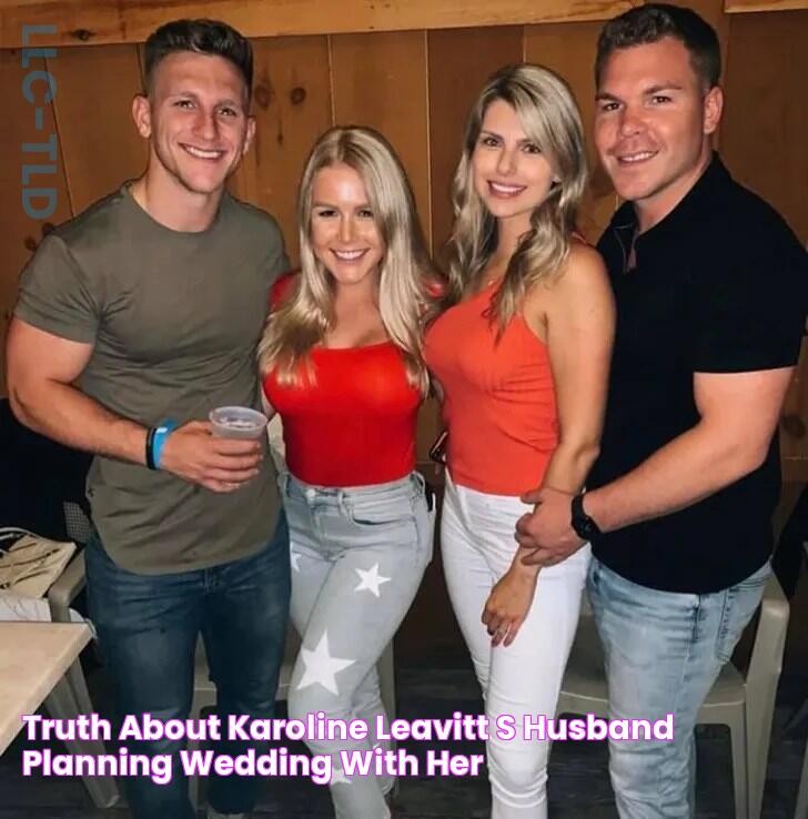 Truth About Karoline Leavitt's Husband Planning Wedding With Her