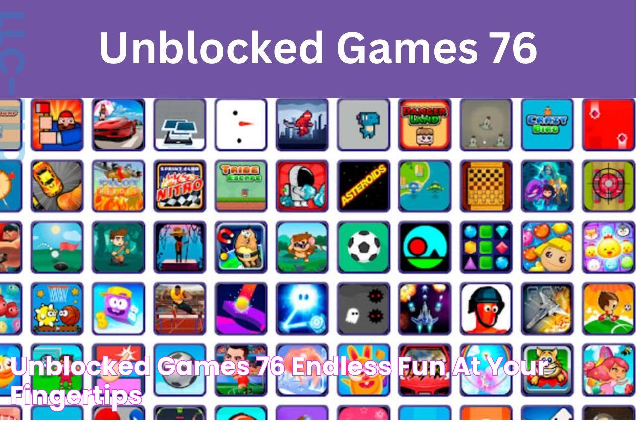 Unblocked Games 76 Endless Fun at Your Fingertips