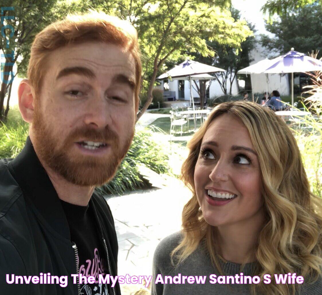 Unveiling The Mystery Andrew Santino's Wife