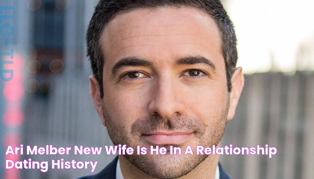 Ari Melber New Wife Is He In A Relationship? Dating History