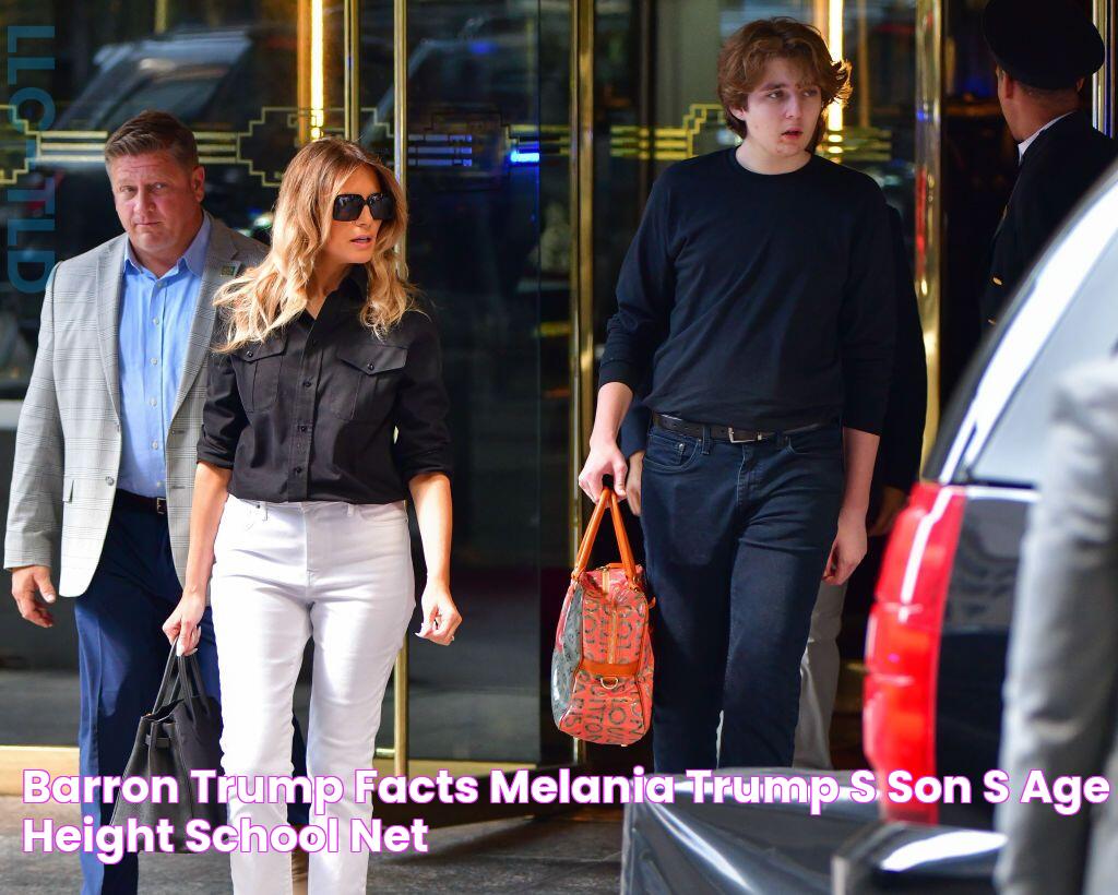 Barron Trump Facts Melania Trump's Son's Age, Height, School & Net