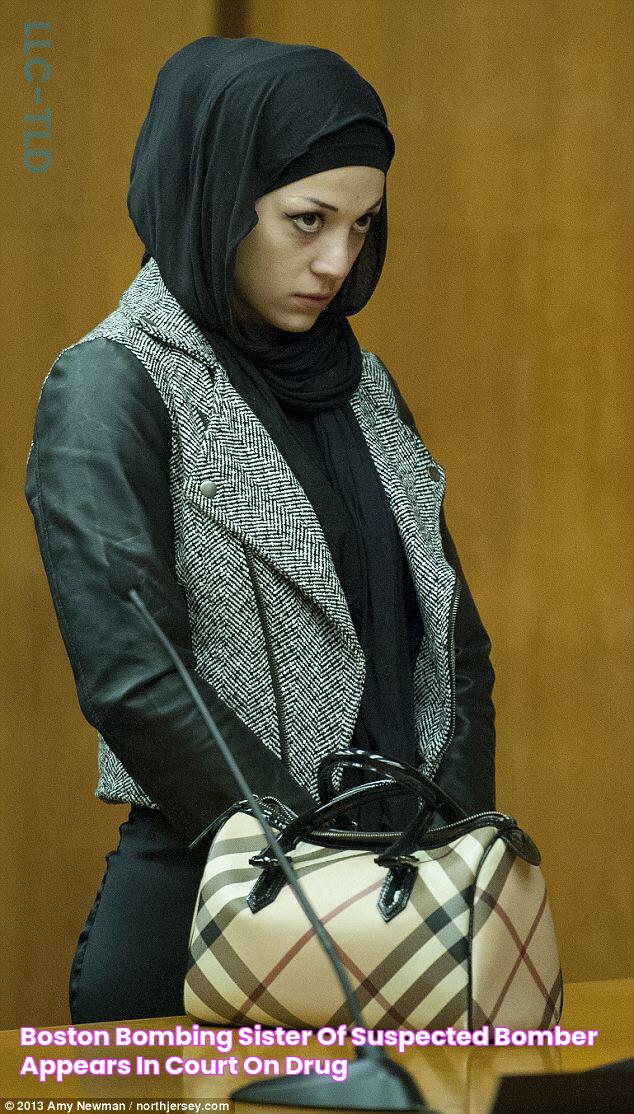 Boston bombing Sister of suspected bomber appears in court on drug