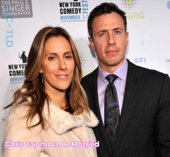 Chris Cuomo, Is he married?