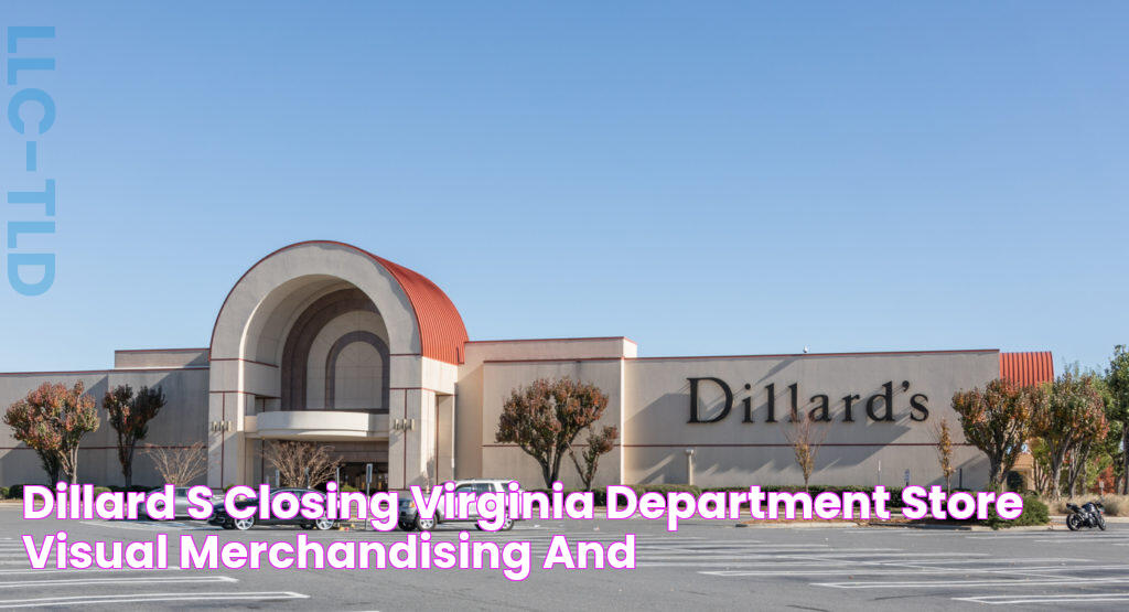 Dillard’s Closing Virginia Department Store Visual Merchandising and