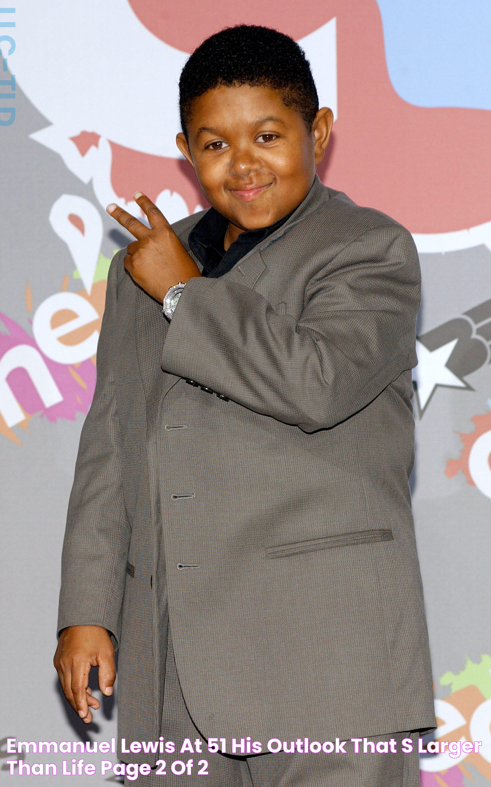 Emmanuel Lewis at 51 His Outlook that's Larger than Life Page 2 of 2