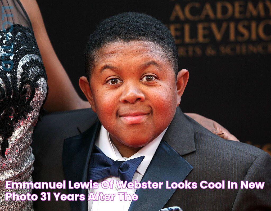 Emmanuel Lewis of 'Webster' Looks Cool in New Photo 31 Years after the