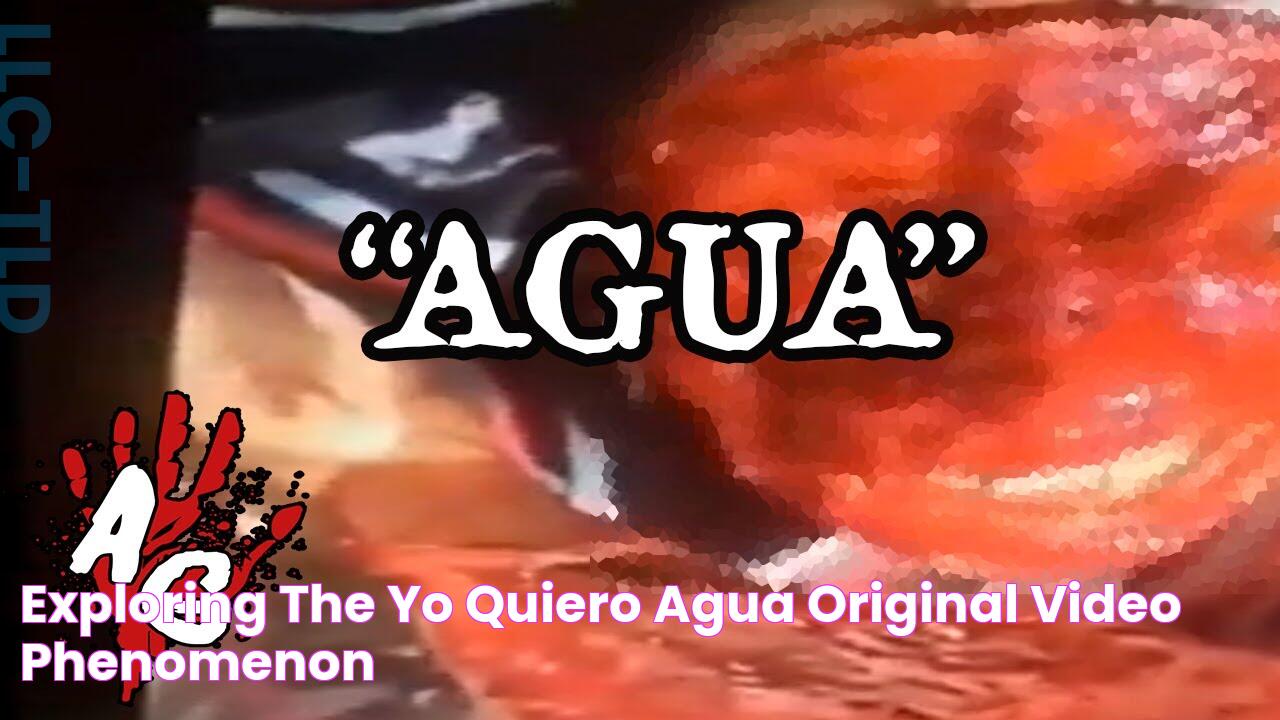 Discover The Quench Your Thirst: Essential "Quiero Agua" Videos