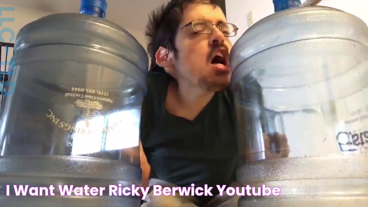 I WANT WATER 🌊 Ricky Berwick YouTube