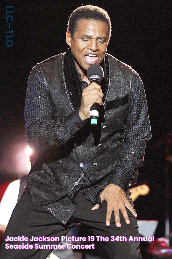 Jackie Jackson: The Legendary Performer And Entertainer