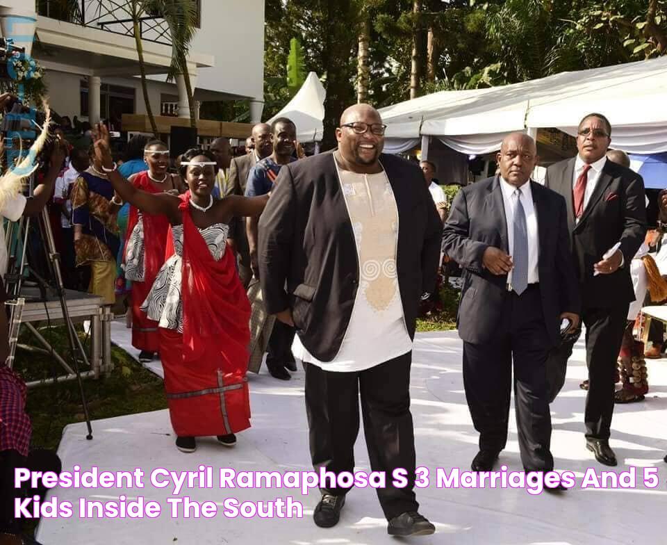 President Cyril Ramaphosa's 3 Marriages and 5 Kids Inside the South