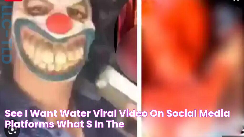 Discover The Viral Sensation: "I Want Water" And Its Extraordinary Impact