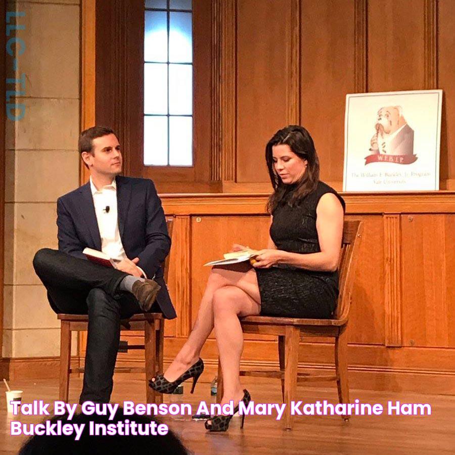 Talk by Guy Benson and Mary Katharine Ham Buckley Institute