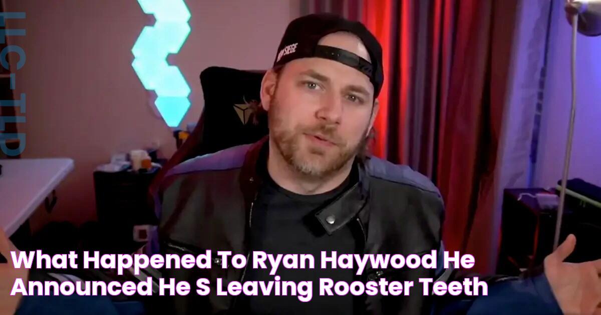 What Happened to Ryan Haywood? He Announced He's Leaving Rooster Teeth