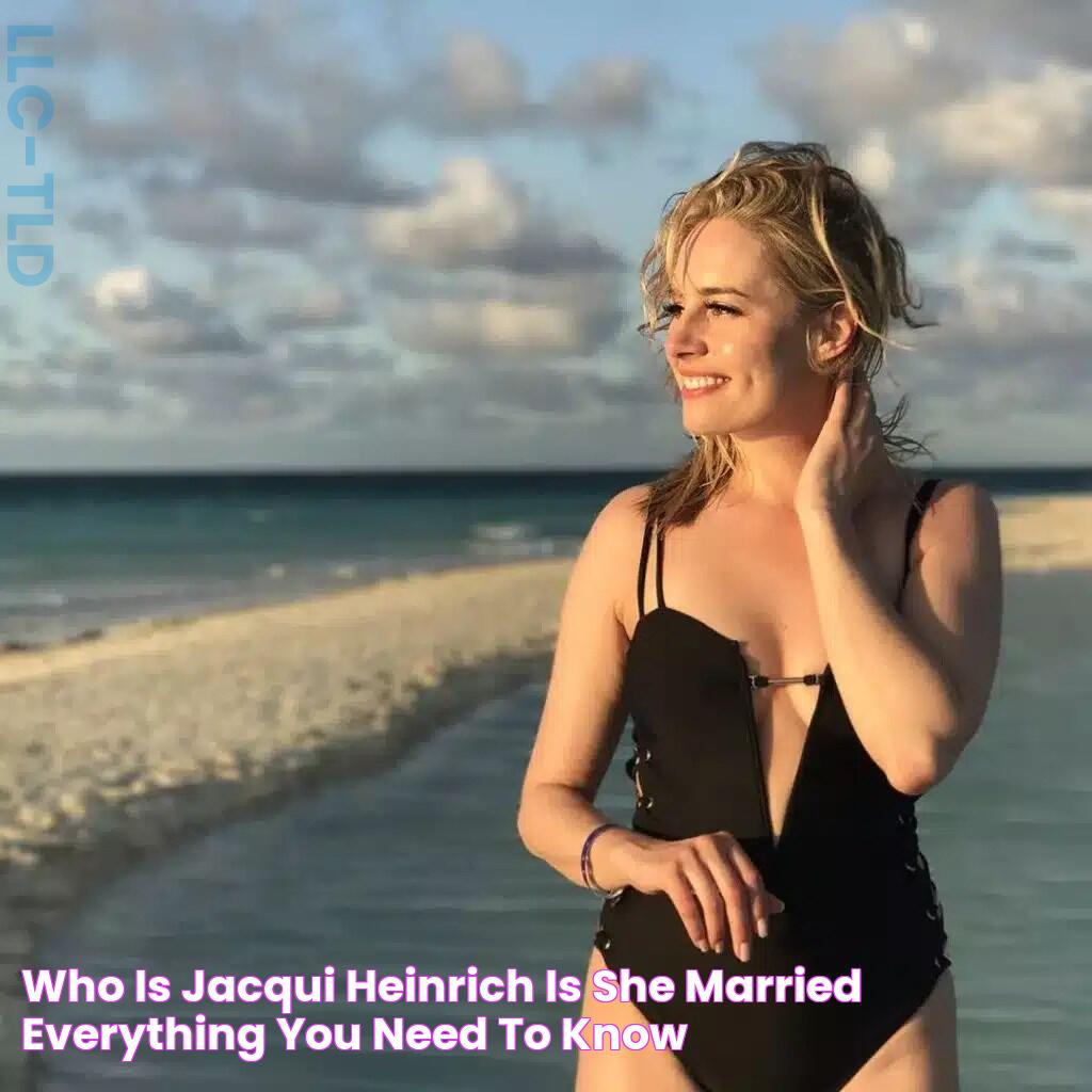 Who is Jacqui Heinrich? Is she married? Everything You Need To Know