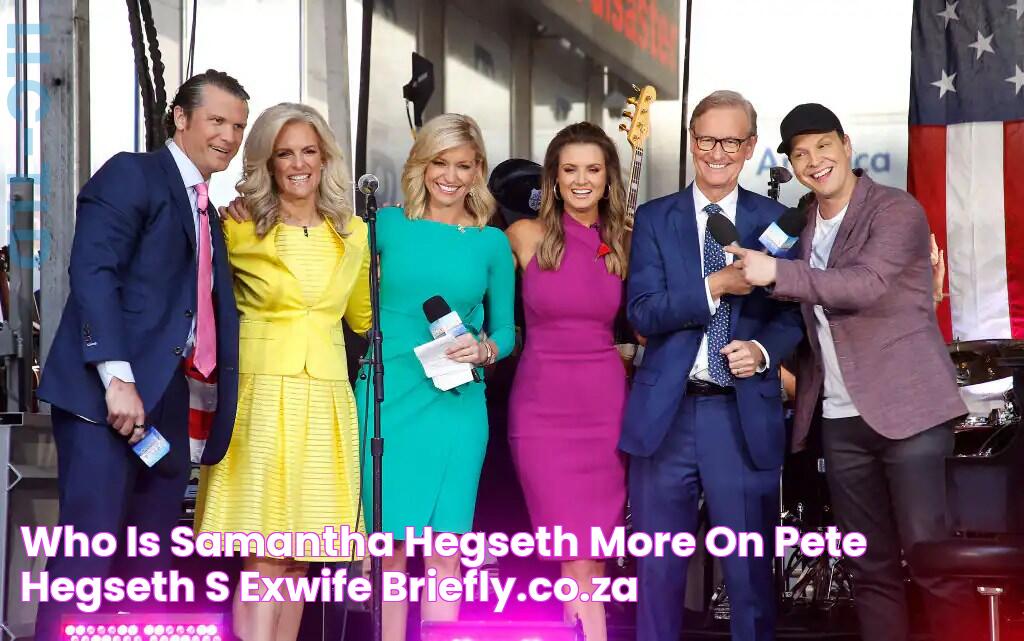 Who is Samantha Hegseth? More on Pete Hegseth's exwife Briefly.co.za