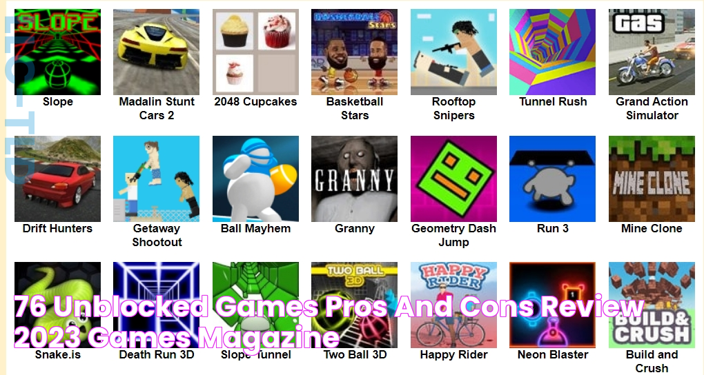 76 Unblocked Games Pros and Cons, Review 2023 Games Magazine