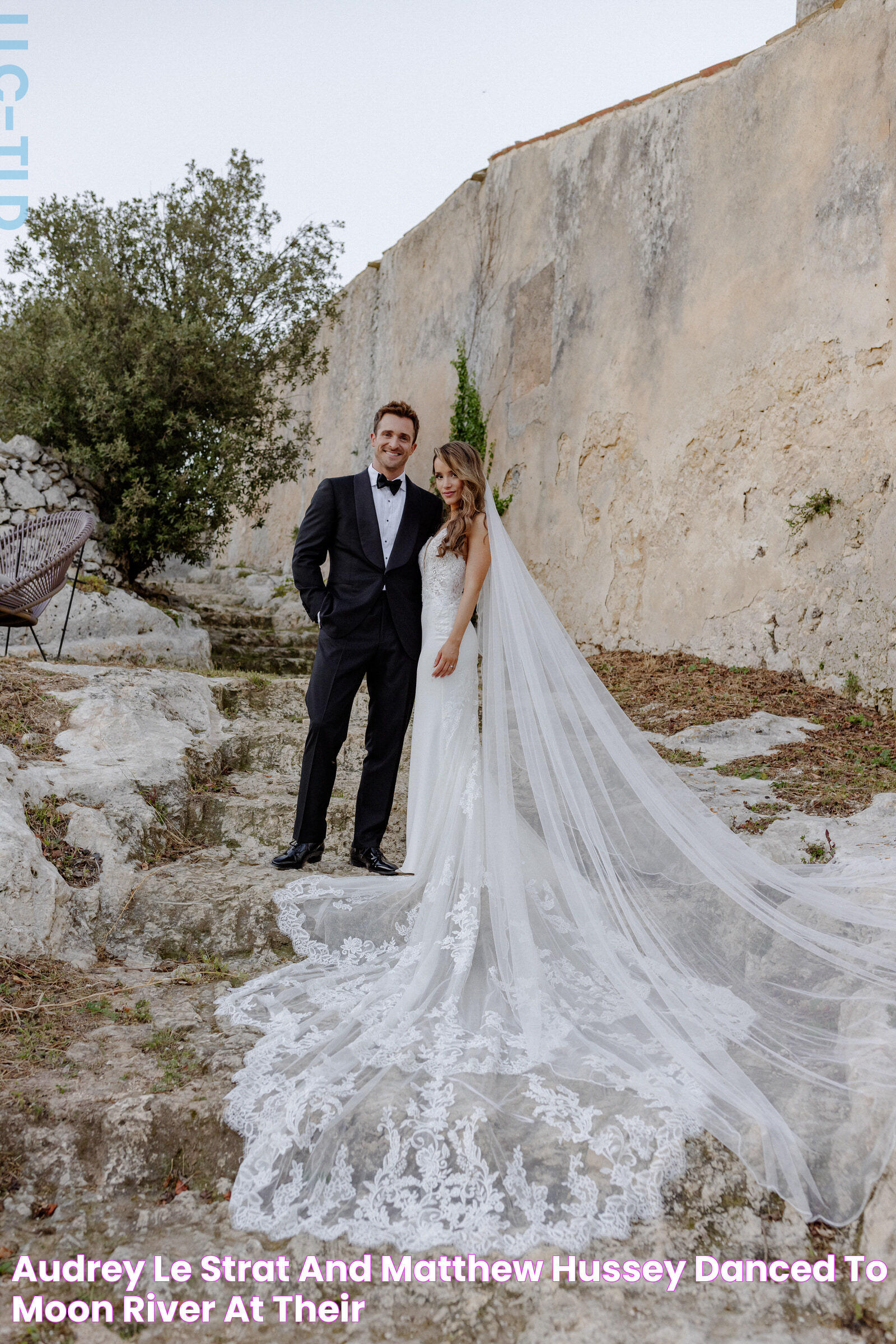 Audrey Le Strat and Matthew Hussey Danced to "Moon River" at Their