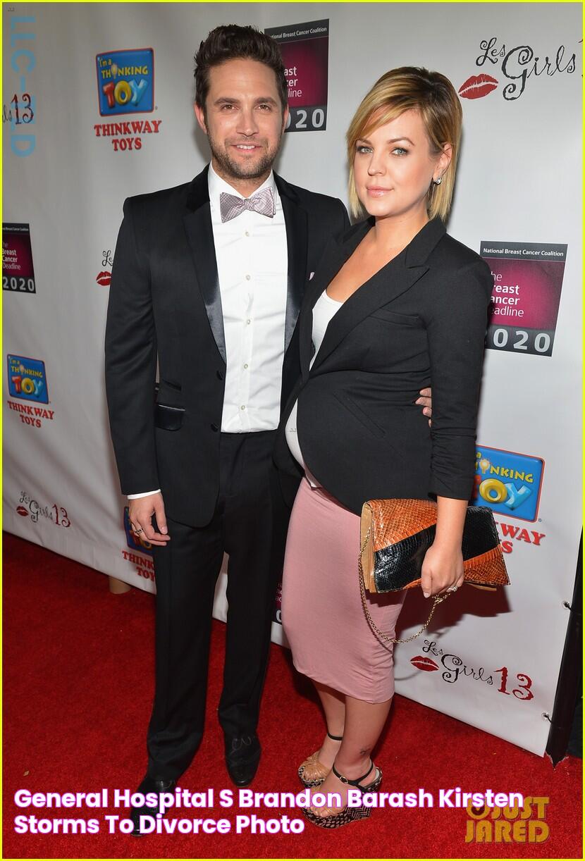 General Hospital's Brandon Barash & Kirsten Storms to Divorce Photo